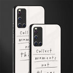 collect moments not things glass case for vivo v19 image-2