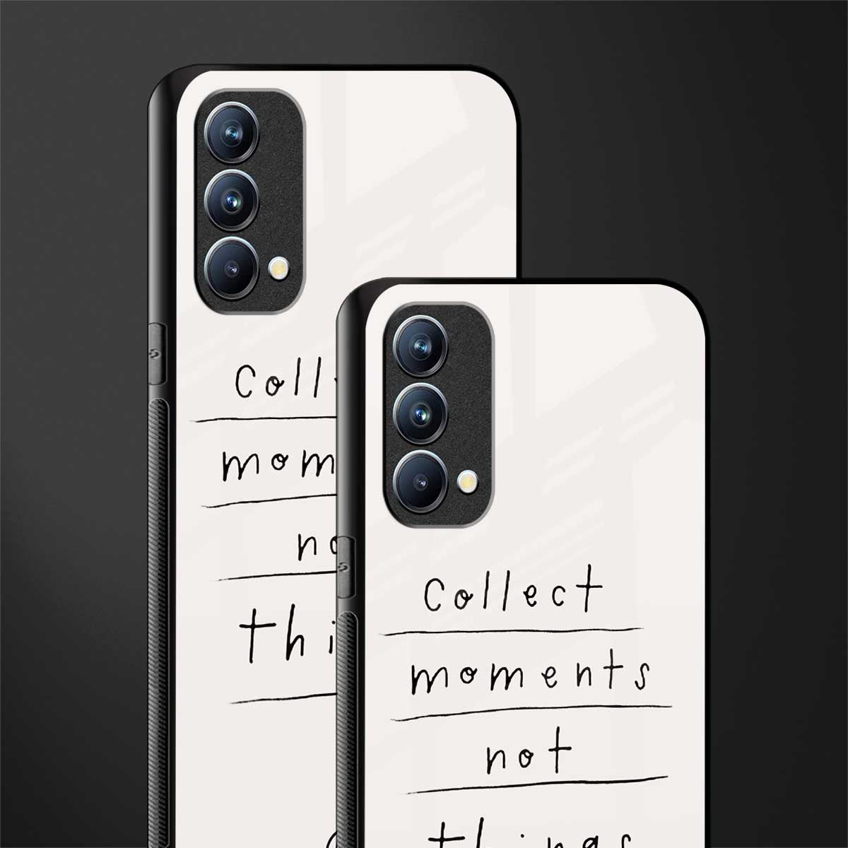 collect moments not things glass case for oppo f19s image-2