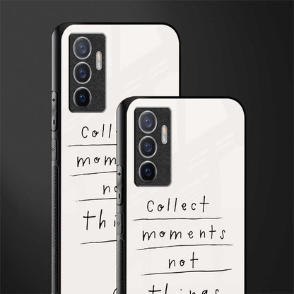collect moments not things glass case for vivo v23e image-2