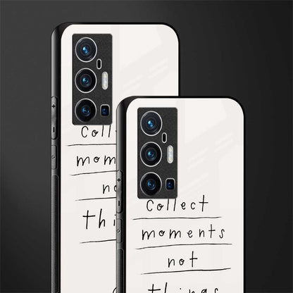 collect moments not things glass case for vivo x70 pro plus image-2