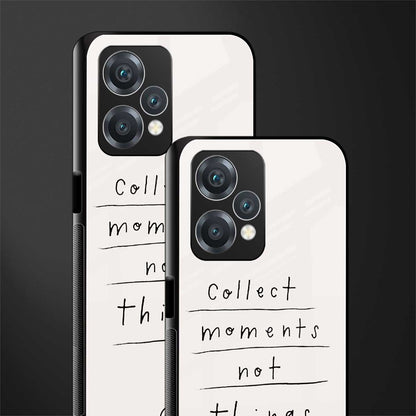 collect moments not things back phone cover | glass case for realme 9 pro 5g