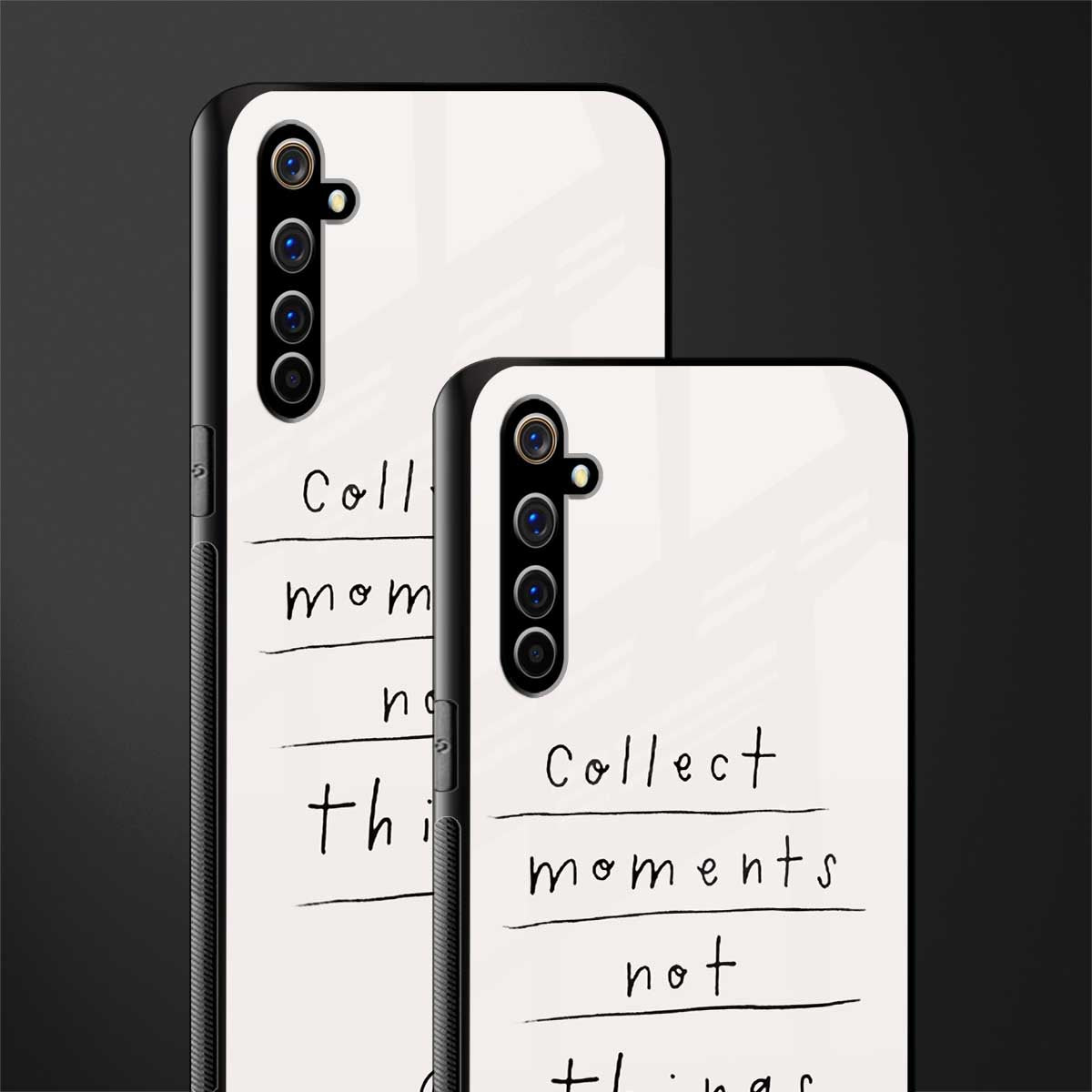 collect moments not things glass case for realme x50 pro image-2