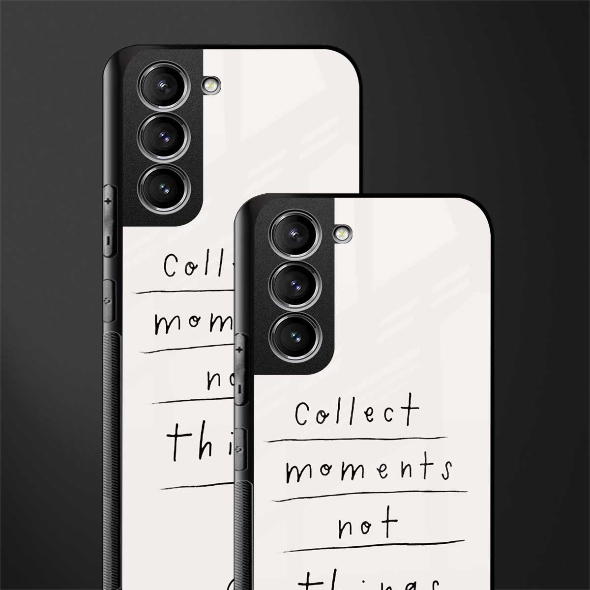 collect moments not things glass case for samsung galaxy s22 5g image-2