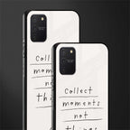 collect moments not things glass case for samsung galaxy s10 lite image-2