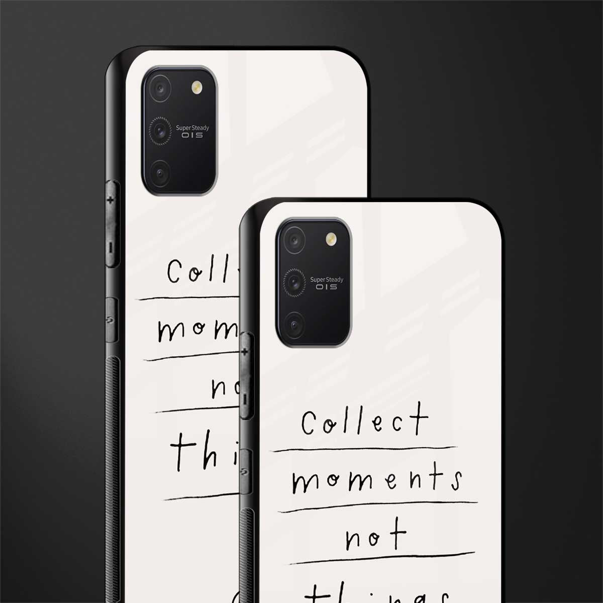 collect moments not things glass case for samsung galaxy s10 lite image-2