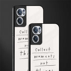 collect moments not things glass case for oneplus nord ce 2 5g image-2