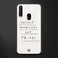 collect moments not things glass case for vivo y12 image