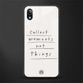 collect moments not things glass case for vivo y91i image