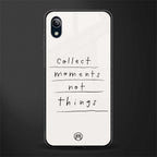 collect moments not things glass case for vivo y91i image