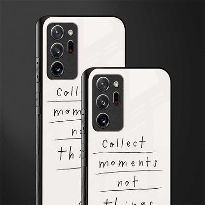 collect moments not things glass case for samsung galaxy note 20 ultra 5g image-2