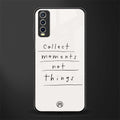 collect moments not things glass case for vivo y20i vivo y20t image