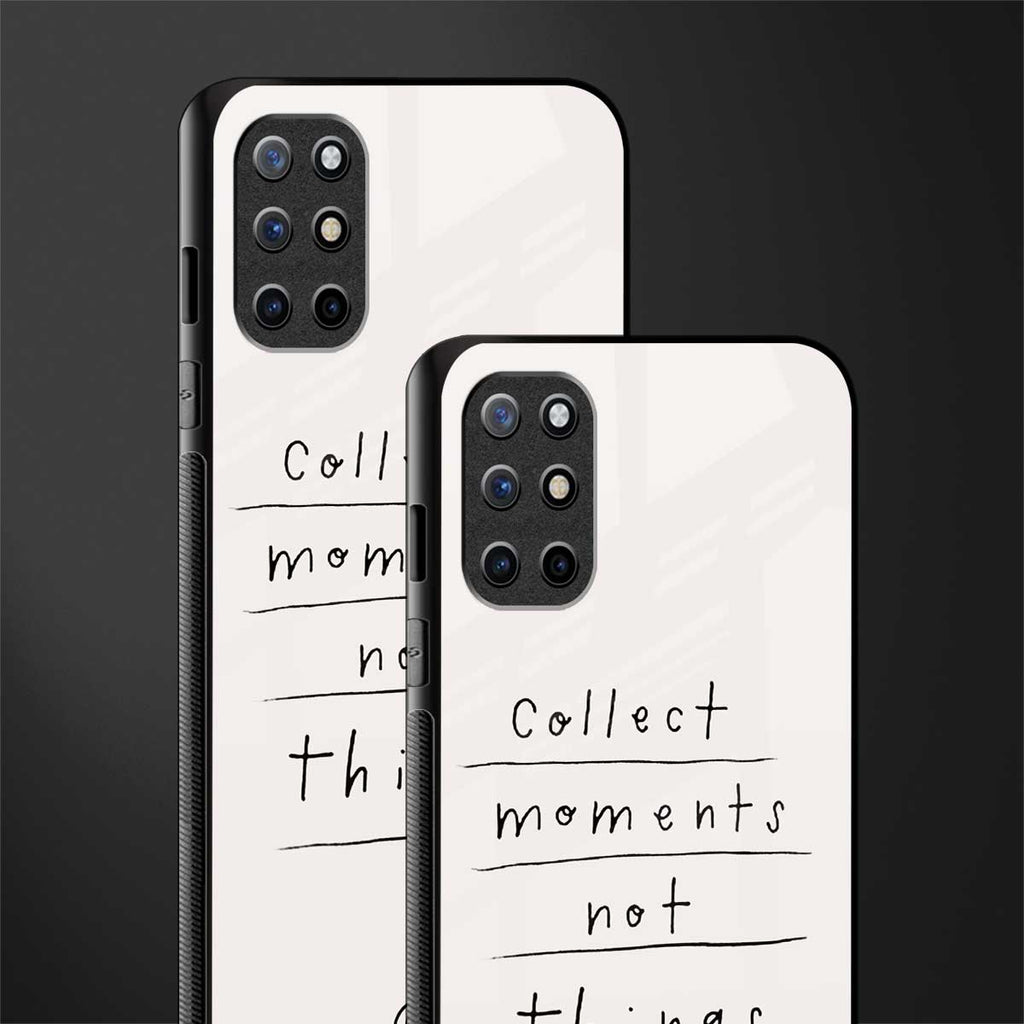collect moments not things glass case for oneplus 8t image-2