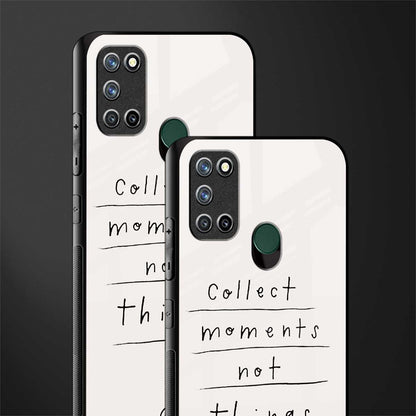 collect moments not things glass case for realme 7i image-2