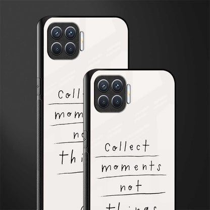 collect moments not things glass case for oppo f17 pro image-2