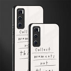 collect moments not things glass case for vivo v20 se image-2