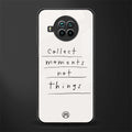 collect moments not things glass case for mi 10i image