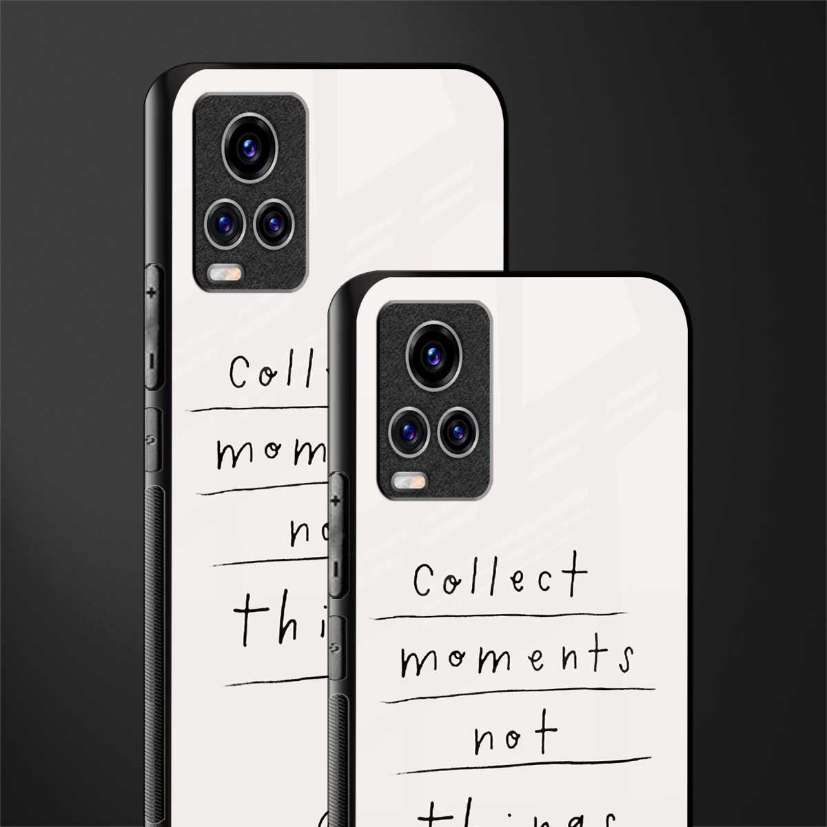collect moments not things glass case for vivo v20 pro image-2