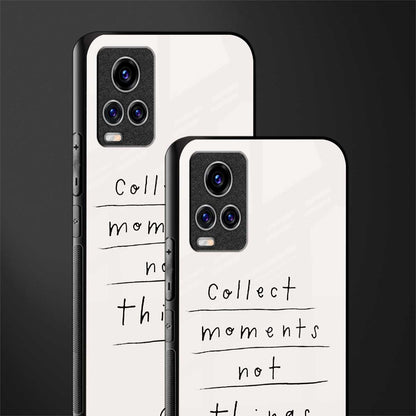 collect moments not things glass case for vivo v20 pro image-2