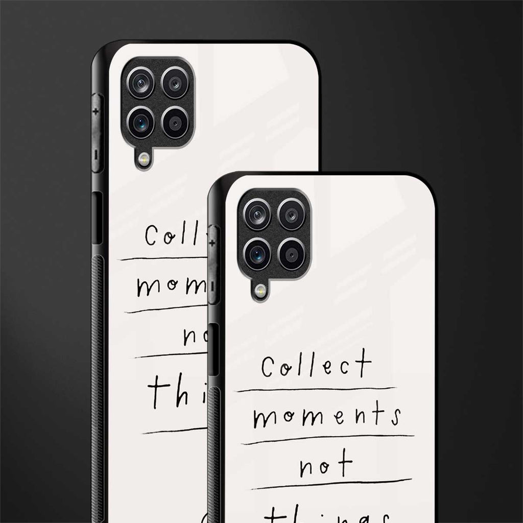 collect moments not things glass case for samsung galaxy a12 image-2