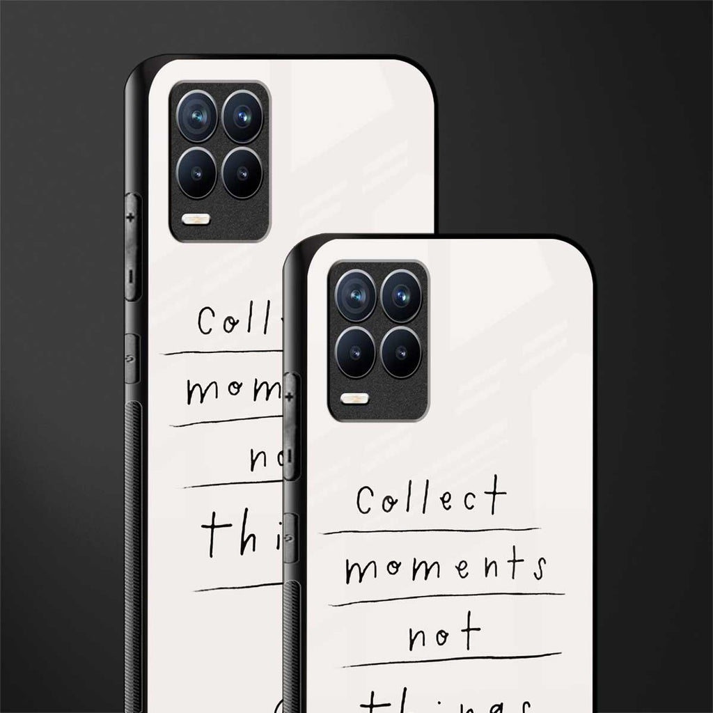 collect moments not things glass case for realme 8 pro image-2