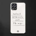 collect moments not things glass case for samsung galaxy f62 image
