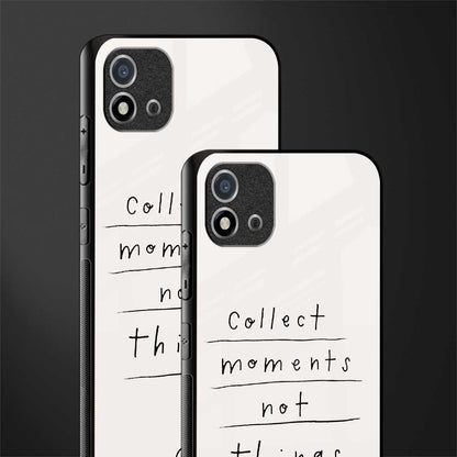 collect moments not things glass case for realme c20 image-2