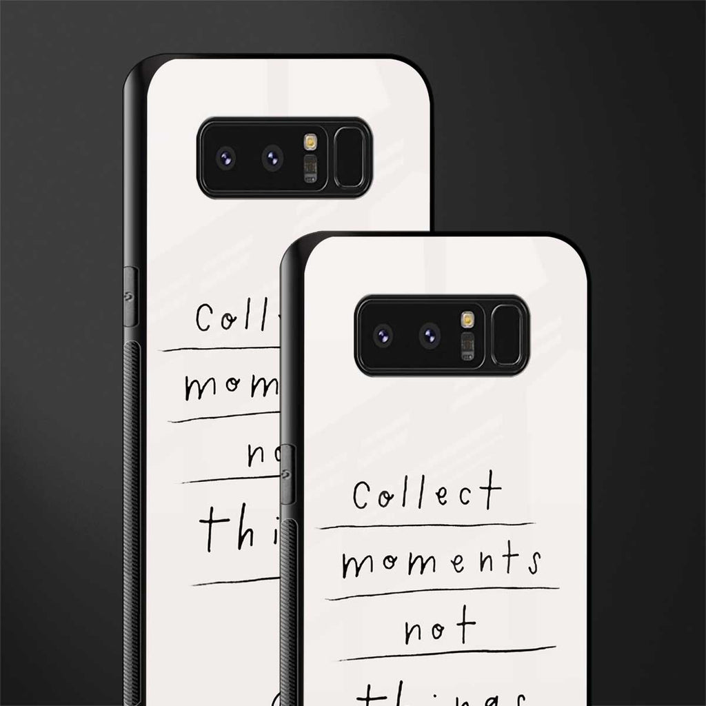 collect moments not things glass case for samsung galaxy note 8 image-2