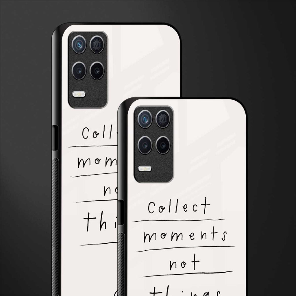 collect moments not things glass case for realme 8 5g image-2