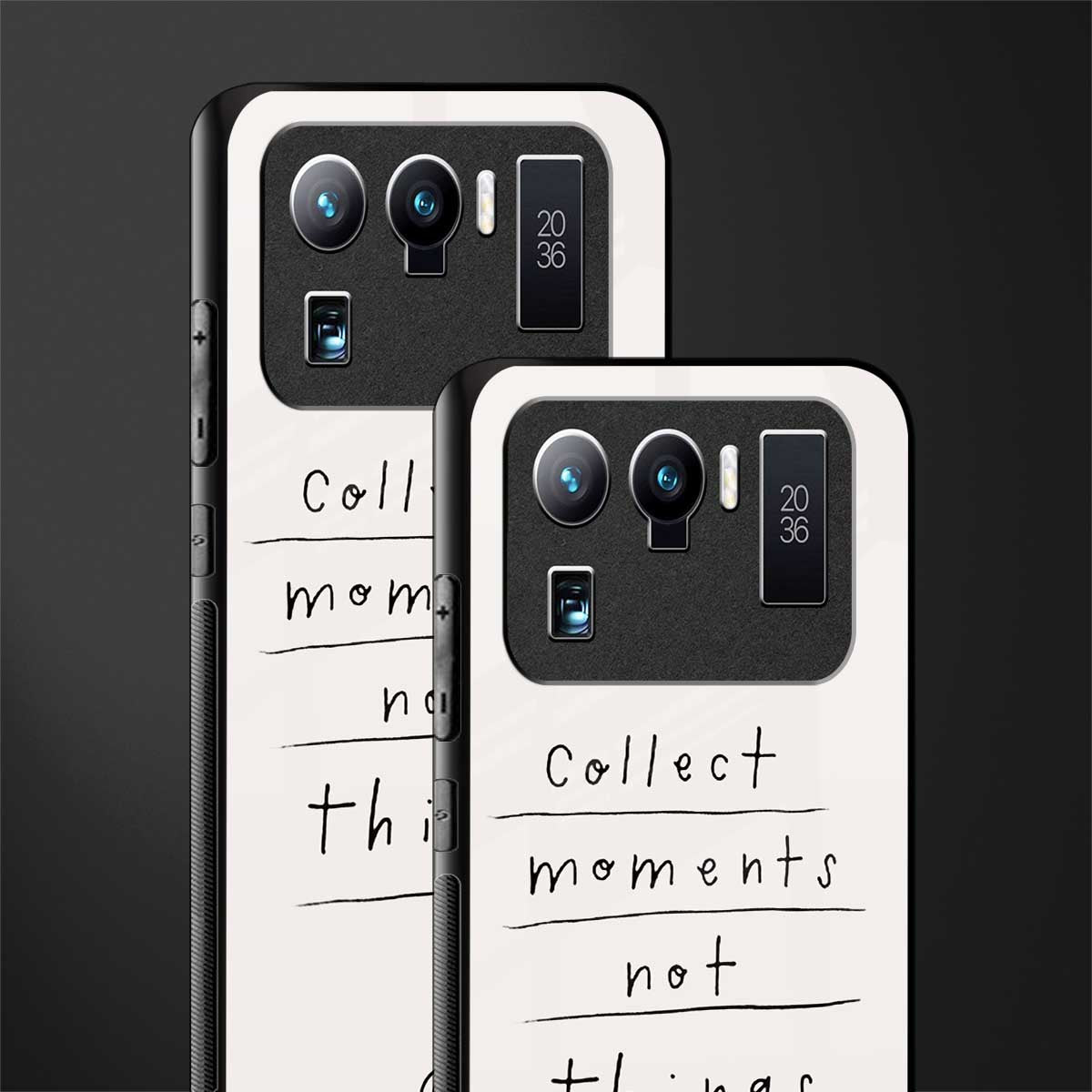 collect moments not things glass case for mi 11 ultra 5g image-2