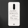 collect moments not things glass case for oneplus 7 pro image