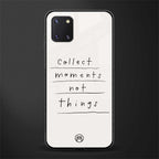 collect moments not things glass case for samsung galaxy note 10 lite image