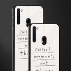 collect moments not things glass case for samsung a21 image-2