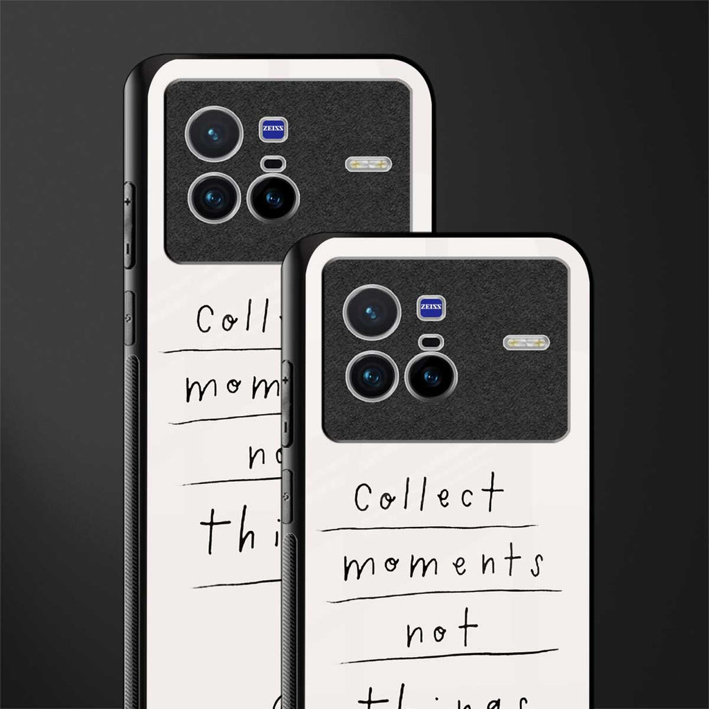 collect moments not things glass case for vivo x80 image-2
