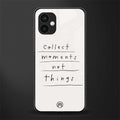 collect moments not things back phone cover | glass case for samsung galaxy a04