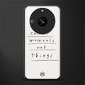 collect moments not things back phone cover | glass case for realme 11 pro 5g