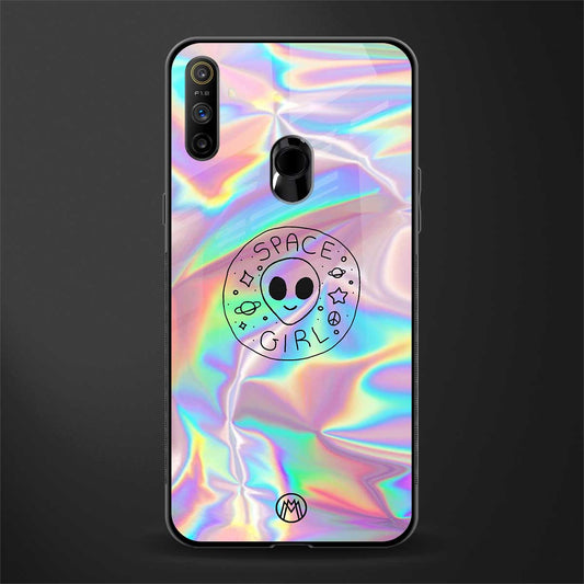 colorful alien glass case for realme narzo 20a image