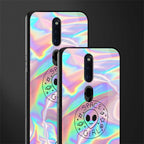colorful alien glass case for oppo f11 pro image-2