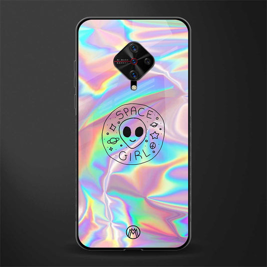 colorful alien glass case for vivo s1 pro image