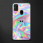 colorful alien glass case for samsung galaxy m21 image