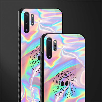 colorful alien glass case for samsung galaxy note 10 plus image-2