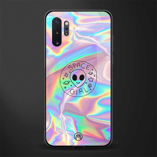 colorful alien glass case for samsung galaxy note 10 plus image