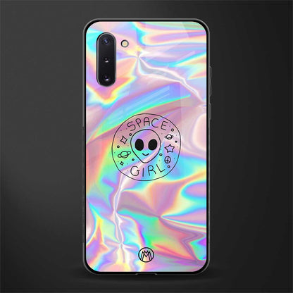 colorful alien glass case for samsung galaxy note 10 image