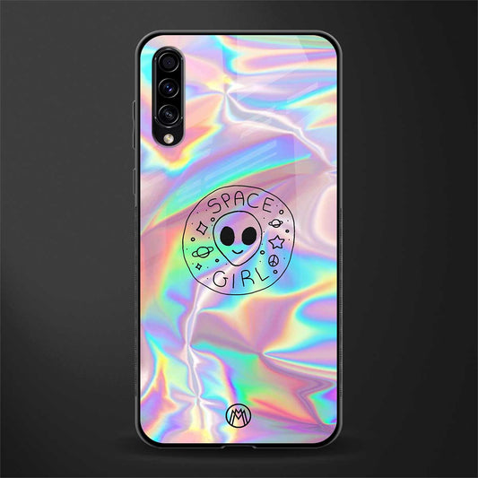 colorful alien glass case for samsung galaxy a70 image