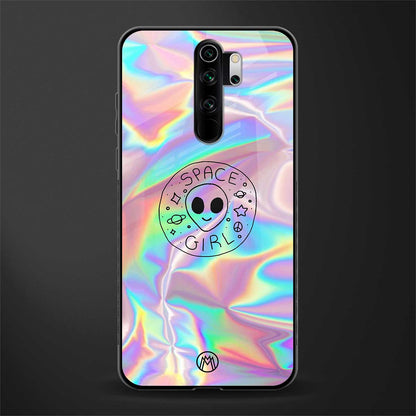 colorful alien glass case for redmi note 8 pro image