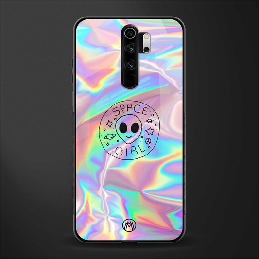 colorful alien glass case for redmi note 8 pro image
