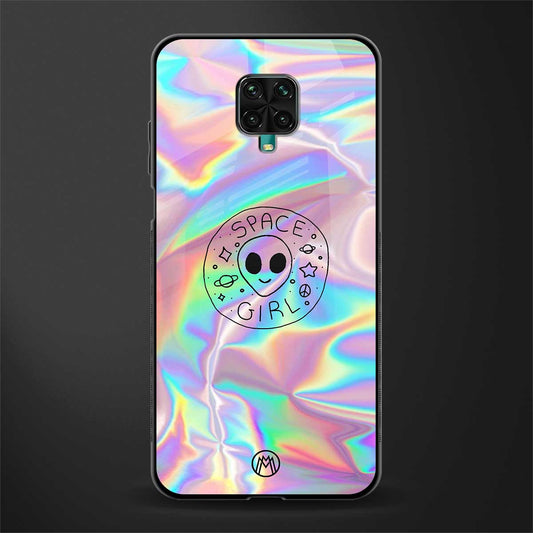 colorful alien glass case for redmi note 9 pro max image