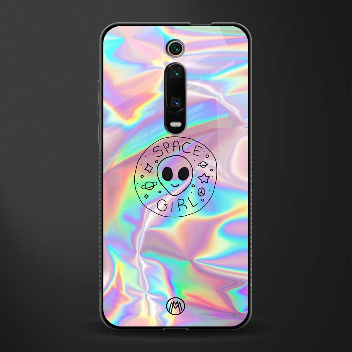 colorful alien glass case for redmi k20 image