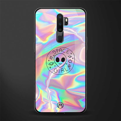 colorful alien glass case for oppo a5 2020 image