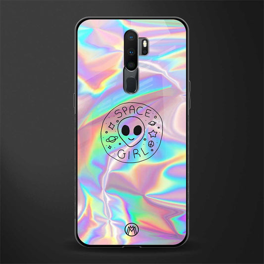 colorful alien glass case for oppo a5 2020 image