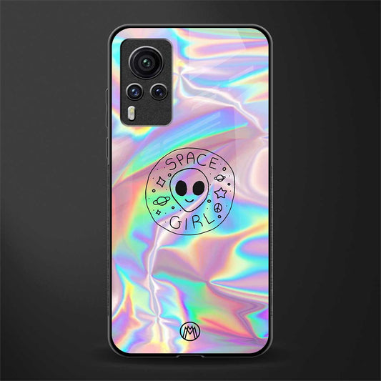 colorful alien glass case for vivo x60 pro image